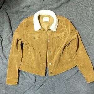 Corduroy Sherpa jacket
